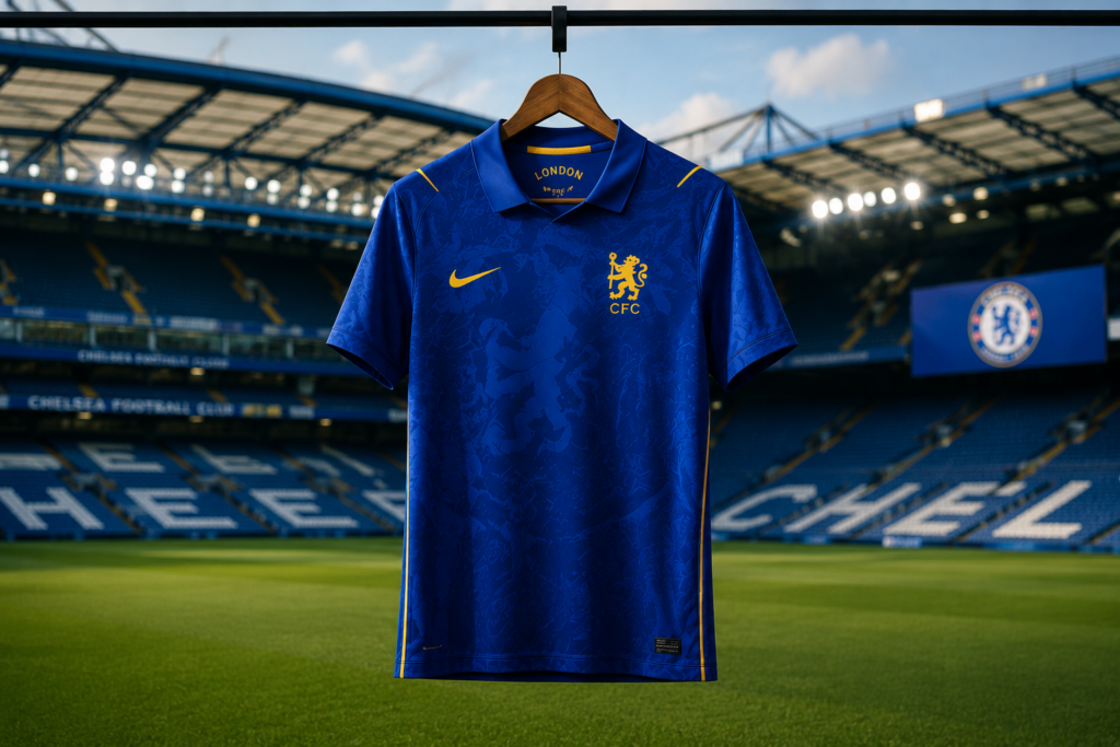 Chelsea's sponsorless jersey