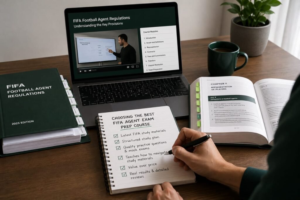 Practical guide on picking the best FIFA agent exam prep course