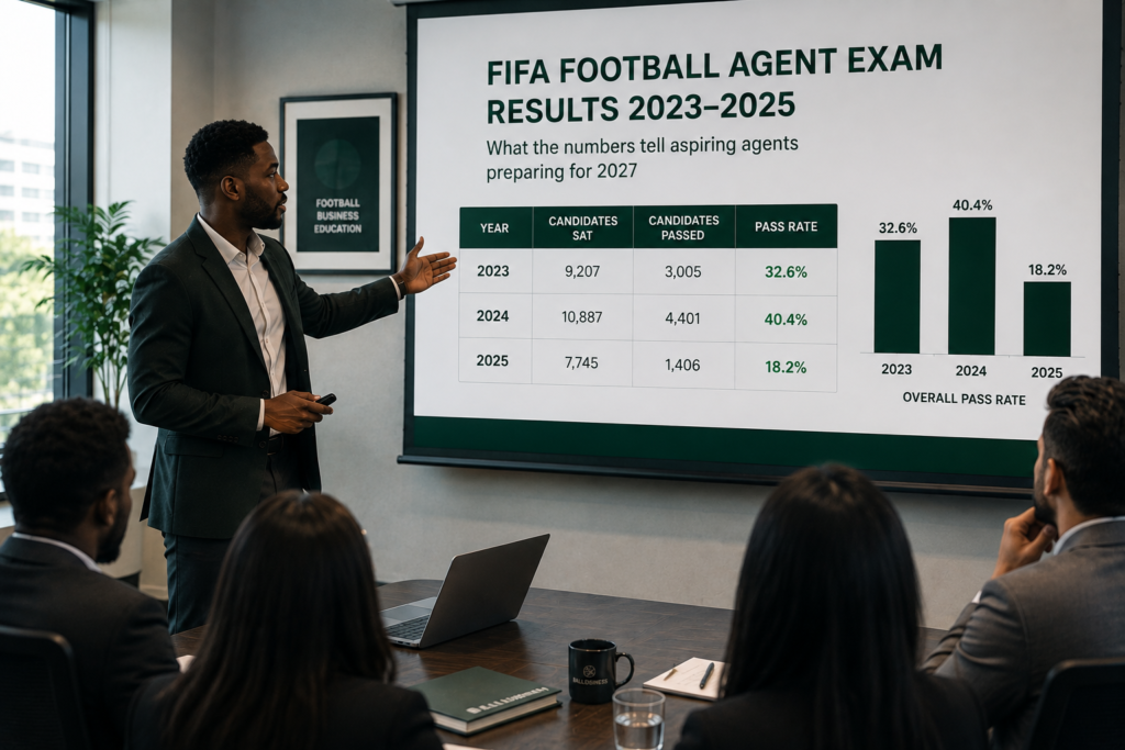 FIFA football agent exam results