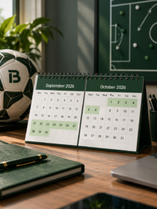 September/October international break will be 16 days long with maximum of four matches to be played.